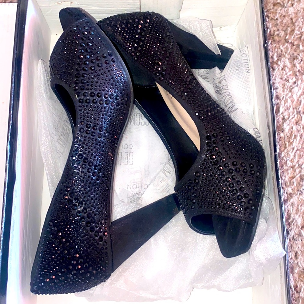 DE BLOSSOM black suede